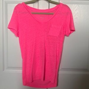 Jcrew 100% linen tee XS